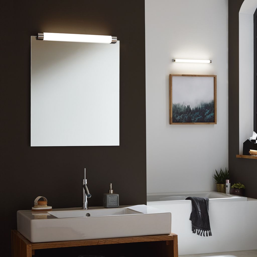 LED Luce a parete 59,2 cm 10W 1200lm cromo